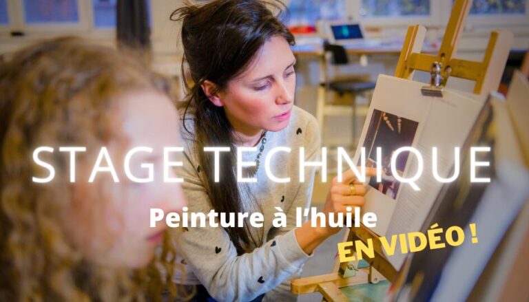 Stage Technique Peinture à l&rsquo;Huile – 2 Jours Filmés