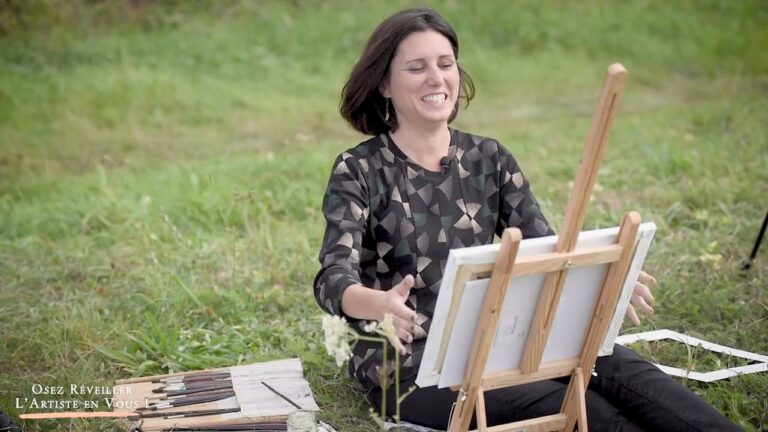 Peindre sur le motif : séance EN PLEIN AIR !