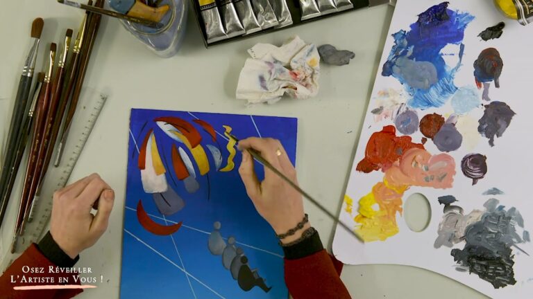 Peindre comme les maîtres de l’abstrait